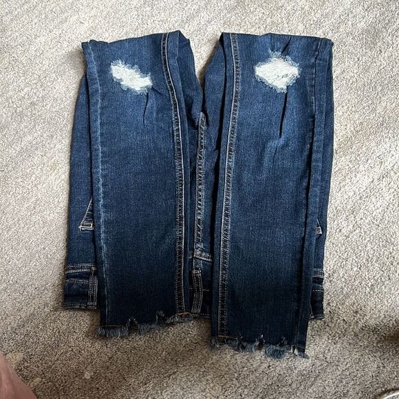 Wild Fable Highest Rise Womens 8 Skinny Jeans Distressed - Picture 2 of 12